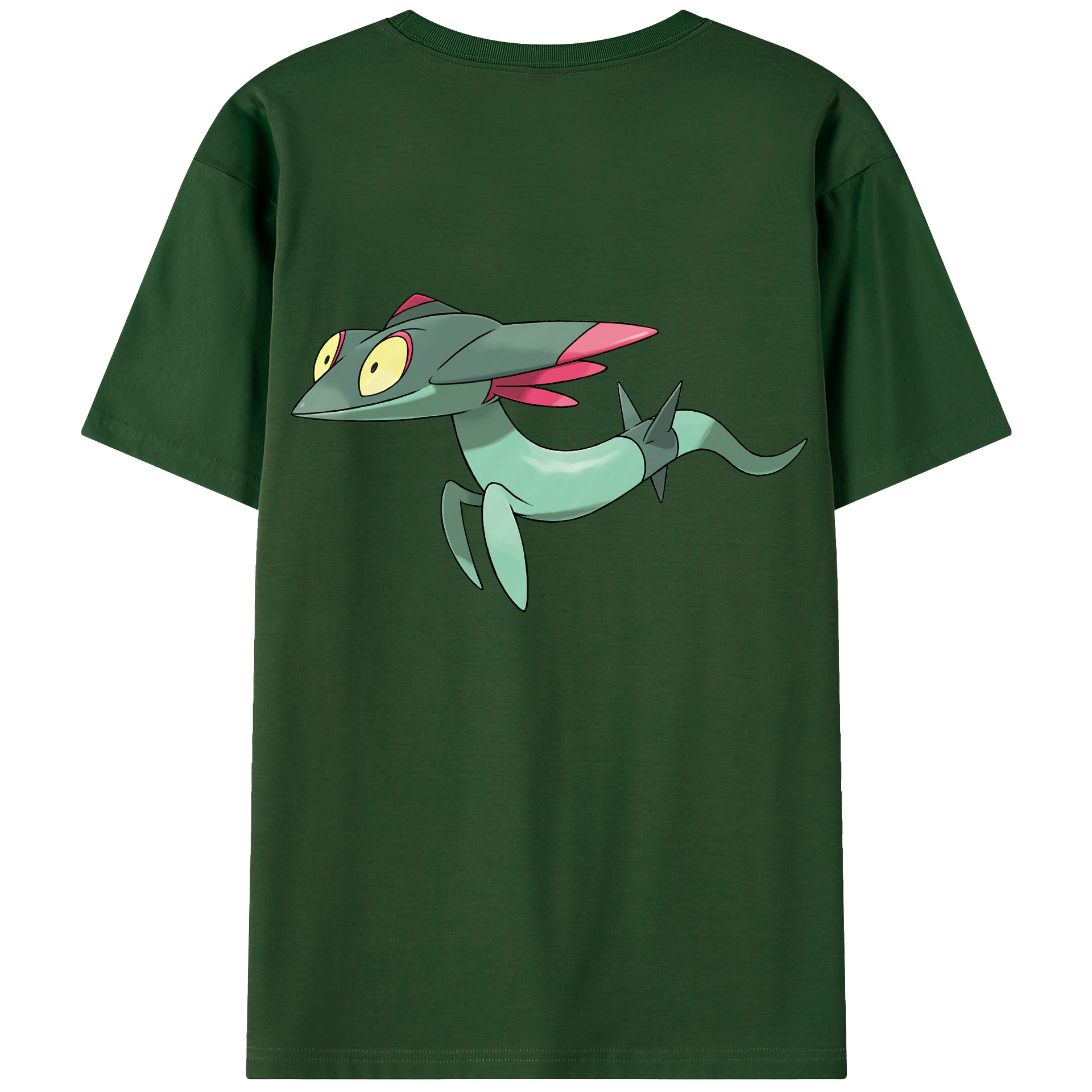 （画像用） ポケットモンスター Pokémon 綿100％半袖Tシャツ（背面プリント）